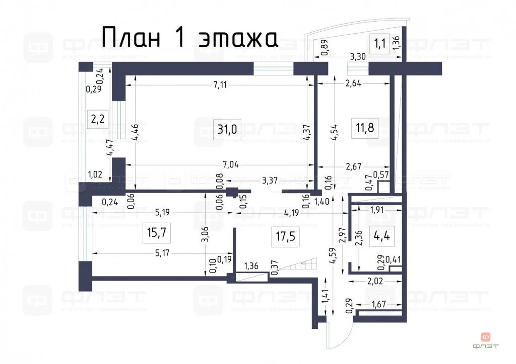 Продажа квартиры, Казань, тракт. Сибирский - Фото 24