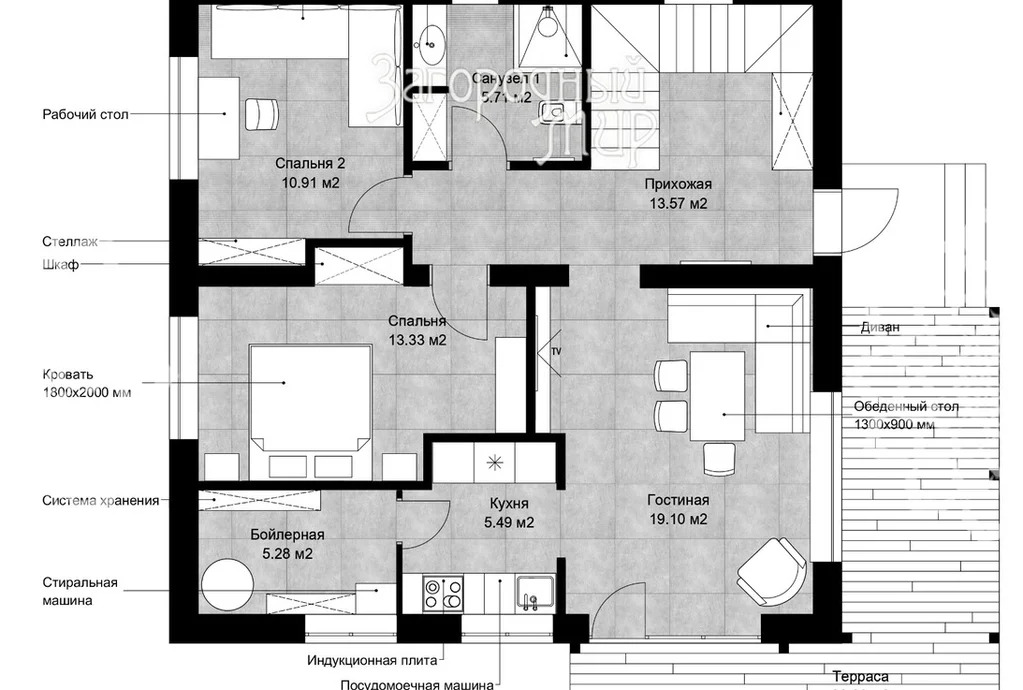 Продам дом, Ярославское шоссе, 32 км от МКАД - Фото 19