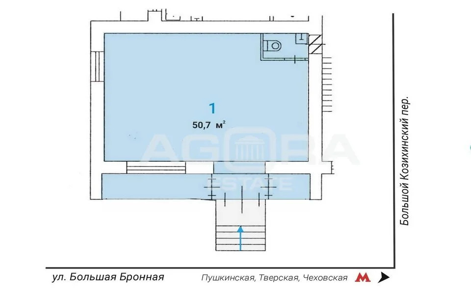 Аренда торгового помещения, м. Тверская, Козихинский Б. пер. - Фото 3