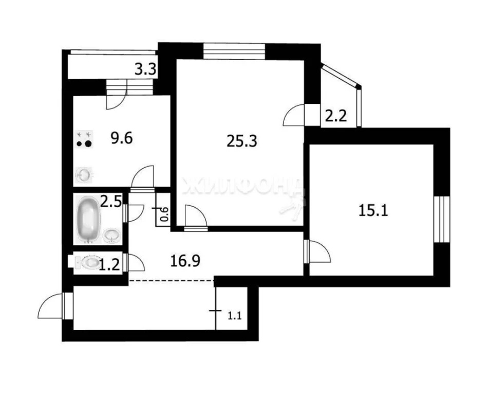 Продажа квартиры, Новосибирск, ул. Чаплыгина - Фото 21