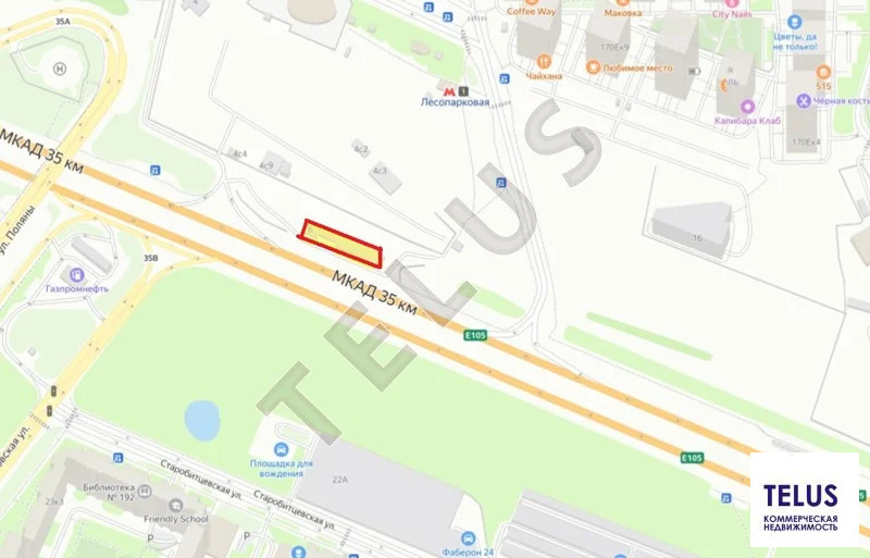 м Лесопарковая, МКАД 34 км, 670 м2, Здание (ном. объекта: 8231) - Фото 4