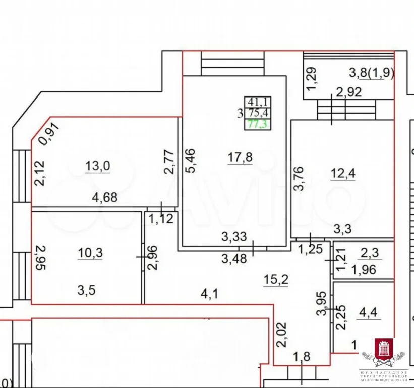 Продажа квартиры, Малоярославец, Малоярославецкий район, ул. Аузина - Фото 17