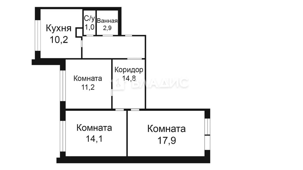 Москва, Флотская улица, д.74, 3-комнатная квартира на продажу - Фото 34