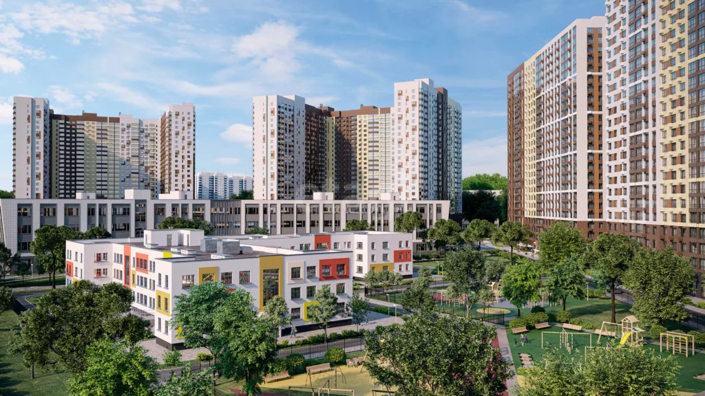 Продажа квартиры в новостройке, Люберцы, Люберецкий район, . - Фото 1