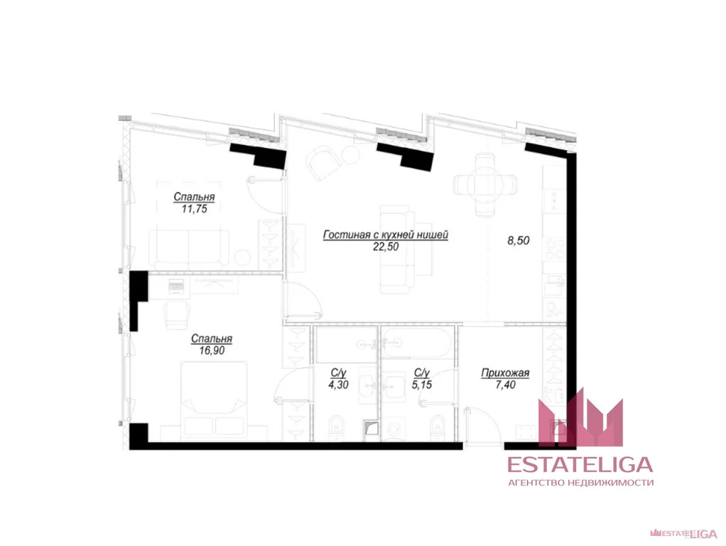 Продажа квартиры, 1-й Сетуньский проезд - Фото 4