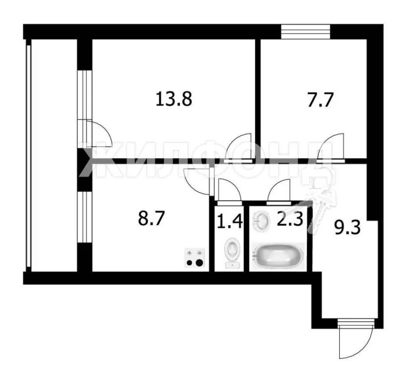 Продажа квартиры, Новосибирск, ул. Есенина - Фото 6