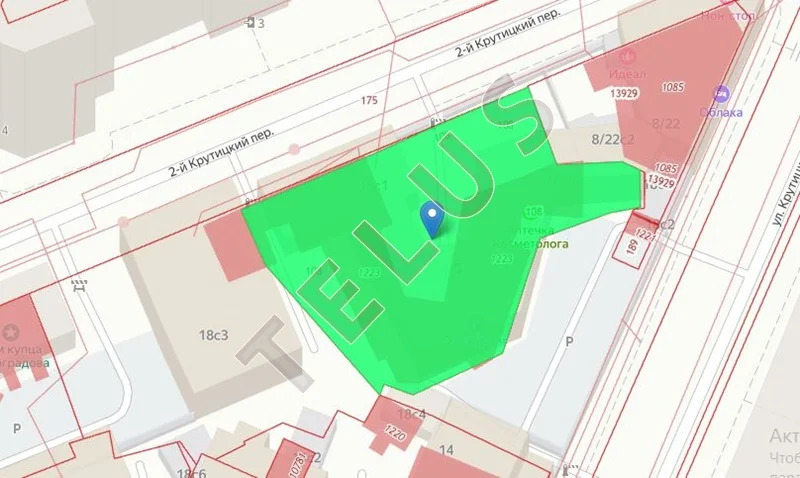 м. Пролетарская, 2-й Крутицкий пер., 1 658 м2, Здание (ном. объекта: ... - Фото 8