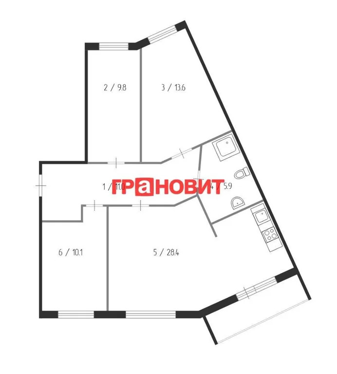 Продажа квартиры, Новосибирск, ул. Федосеева - Фото 18