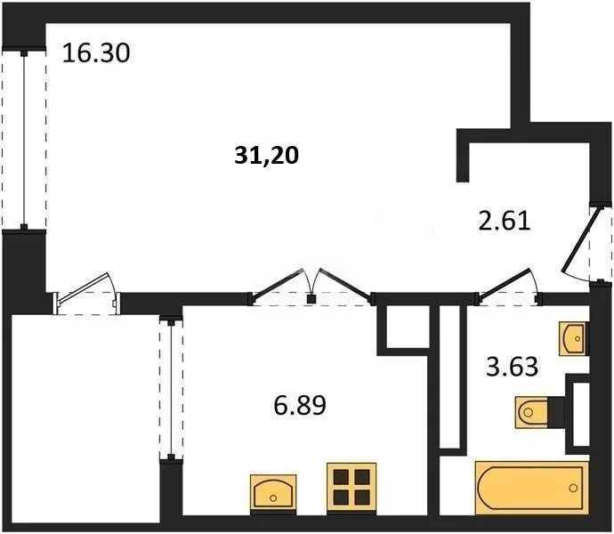 Продажа квартиры в новостройке, Севастополь, ул. Челнокова - Фото 1