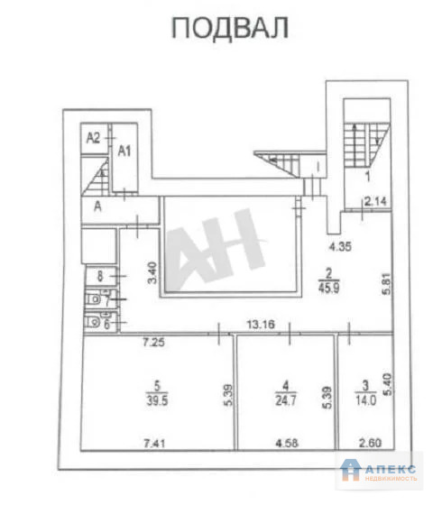 Продажа помещения (псн) пл. 297 м2 под авиа и ж/д кассу, аптеку, банк, . - Фото 1