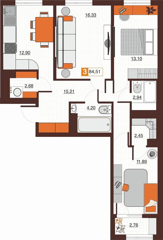 Продажа квартиры, Оренбург, ул. Просторная - Фото 1