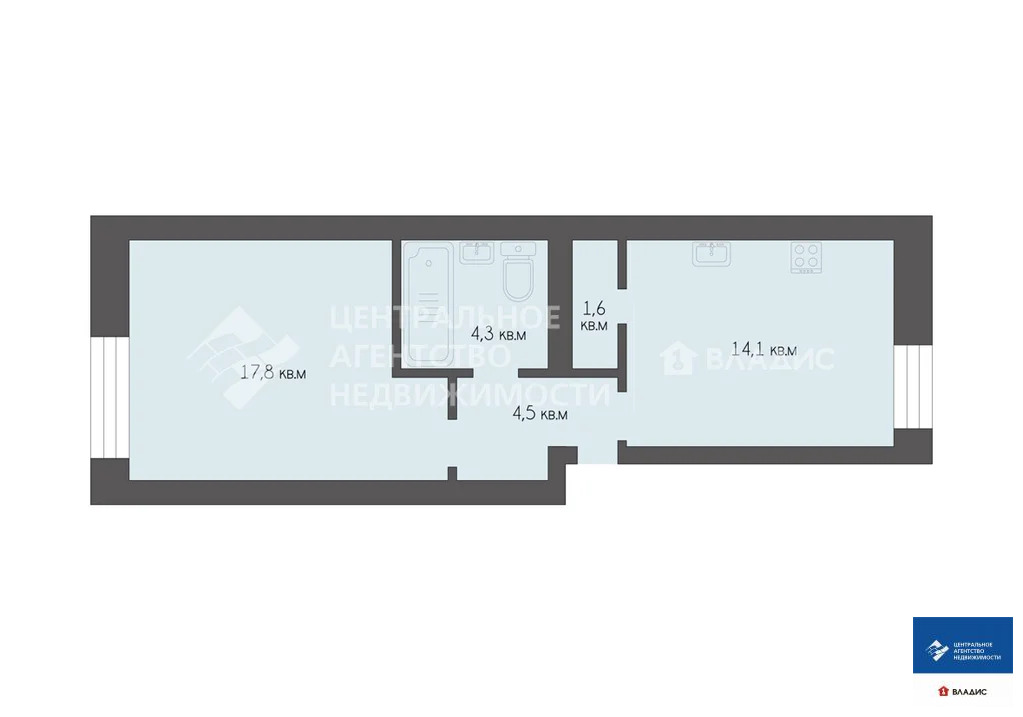 Продажа квартиры, Рязань, ул. Зубковой - Фото 14