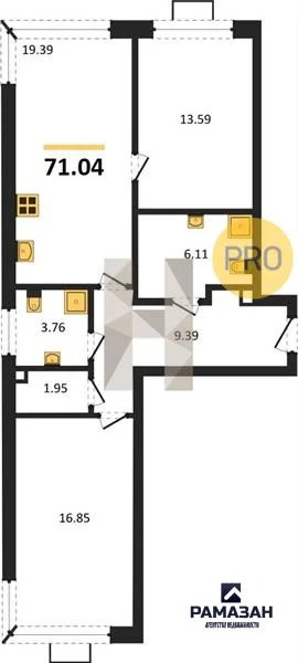 Продажа квартиры в новостройке, Казань, м. Суконная слобода, ул. ... - Фото 1