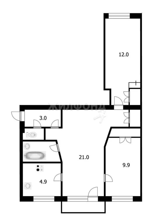 Продажа квартиры, Новосибирск, ул. Народная - Фото 3