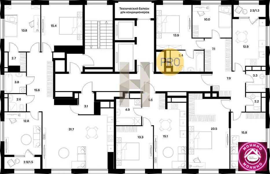 Продажа квартиры в новостройке, м. Спартак, ул. Летная - Фото 8