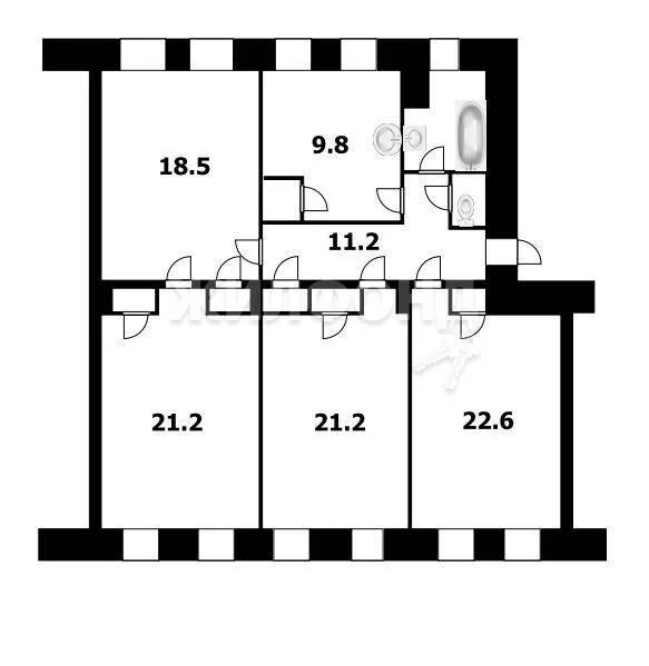 Продажа квартиры, Новосибирск, ул. Серебренниковская - Фото 0