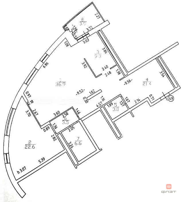 Продажа квартиры, Казань, ул. Татарстан - Фото 9