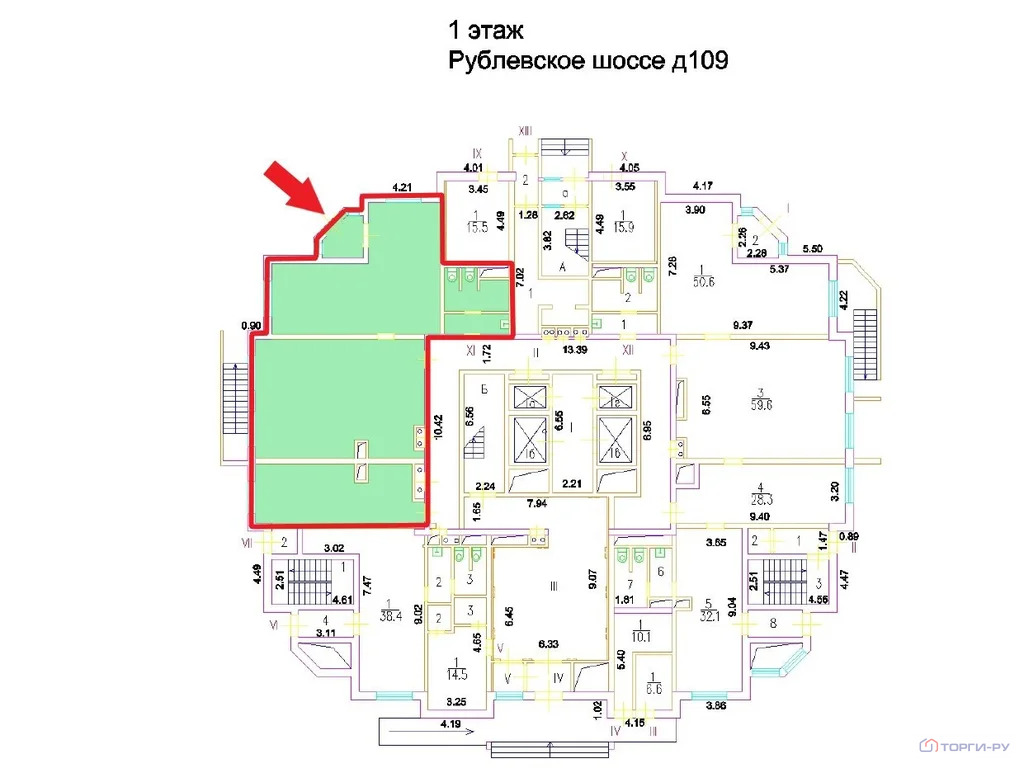 Продажа торгового помещения, Рублевское ш. - Фото 5