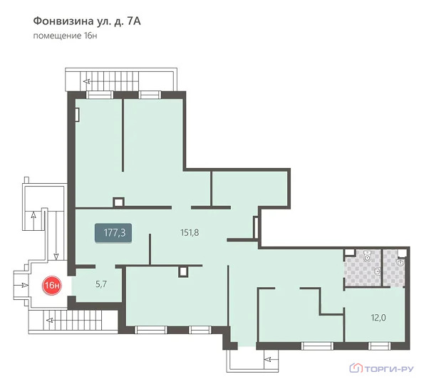 Продажа торгового помещения, ул. Фонвизина - Фото 7