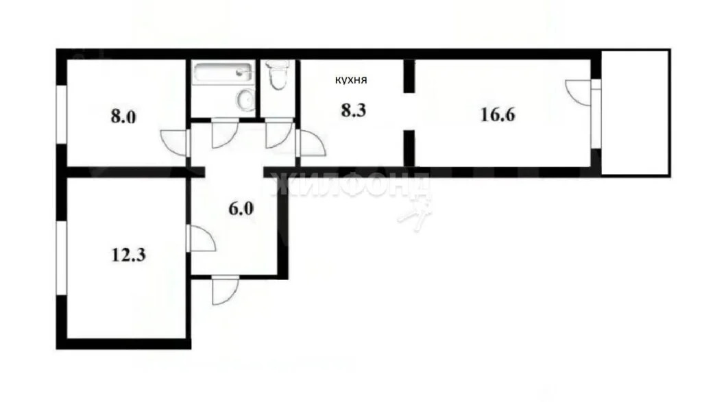 Продажа квартиры, Новосибирск, Дмитрия Шмонина - Фото 12