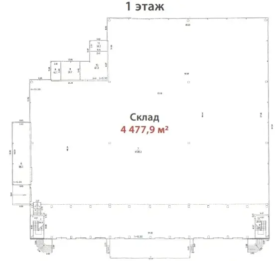 Просторный склад с мезонинами и офисами в Щелково — аренда с 01.03.202 - Фото 3