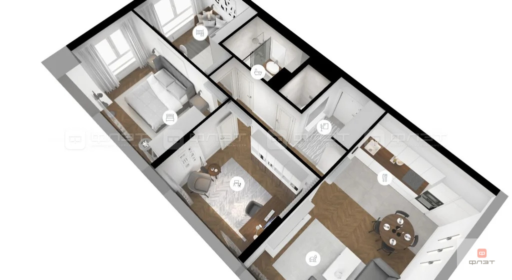 Продажа квартиры в новостройке, Казань, ул. Зирекле - Фото 6