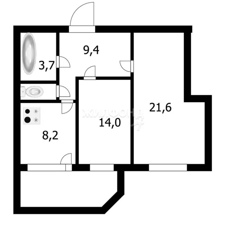 Продажа квартиры, Новосибирск, Красный пр-кт. - Фото 23