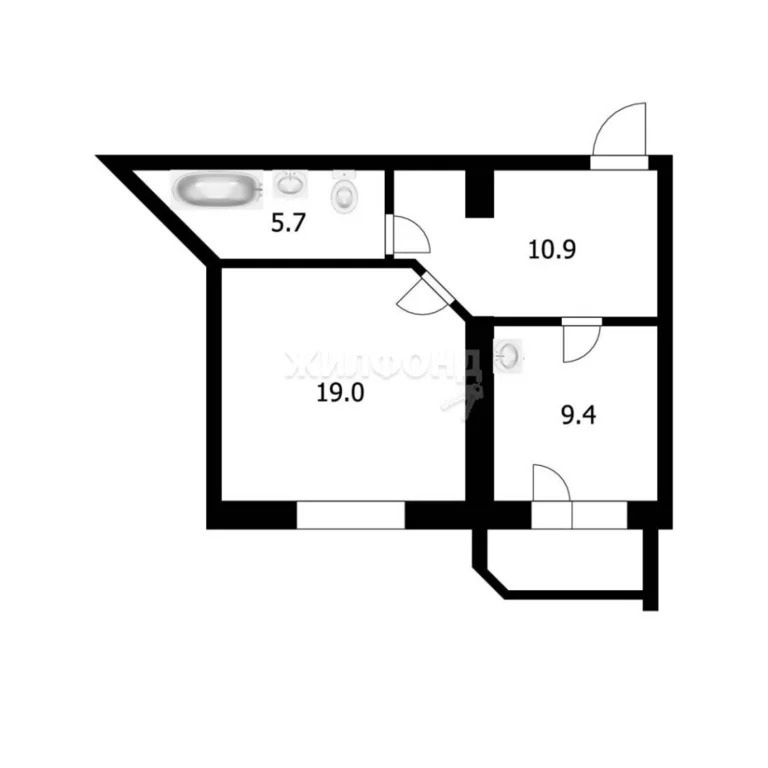 Продажа квартиры, Новосибирск, ул. Троллейная - Фото 17