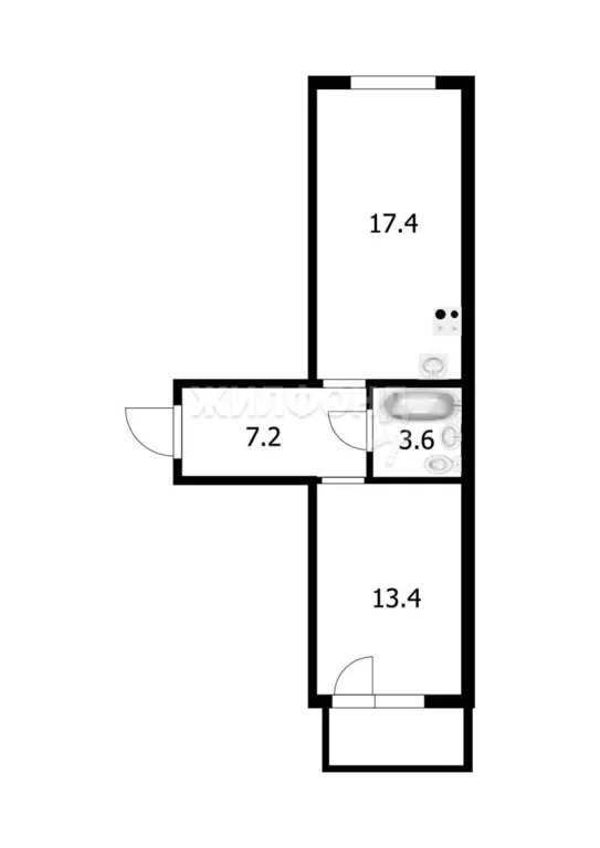 Продажа квартиры, Новосибирск, Звёздная - Фото 14