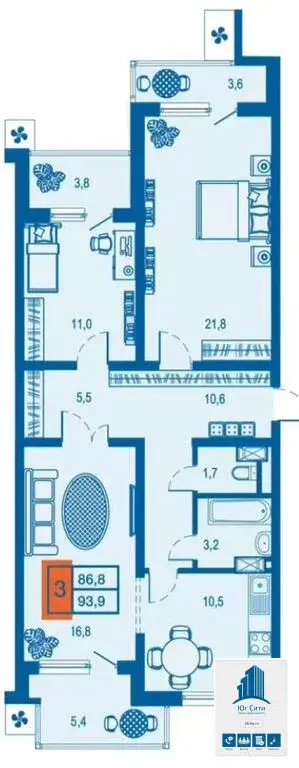 С видом на озеро! - Фото 2