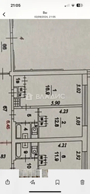 Москва, Краснодонская улица, д.53, 1-комнатная квартира на продажу - Фото 24