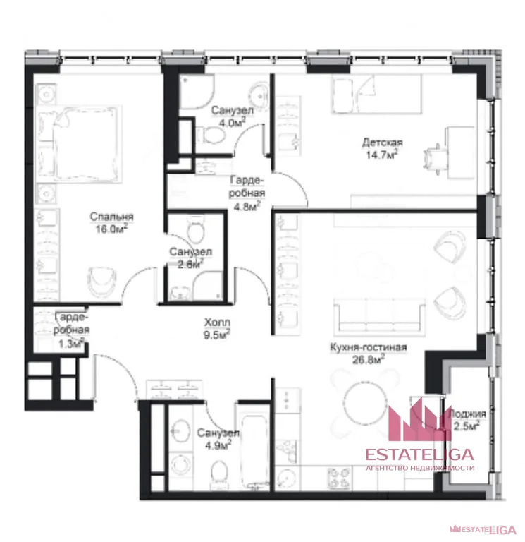 Продажа квартиры, Ленинградский пр-кт. - Фото 6