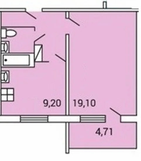 Продается квартира, 42.14 м - Фото 1