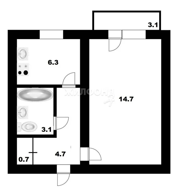 Продажа квартиры, Бердск, микрорайон Северный - Фото 3