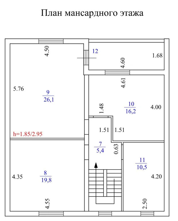 Дом 186.5 м2 на участке 10 сот. - Фото 3