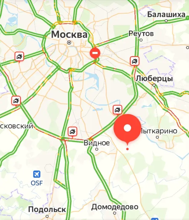 Карта пригород лесное московская область