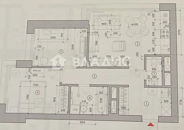 Москва, 3-я Хорошёвская улица, д.19А, 2-комнатная квартира на продажу - Фото 9