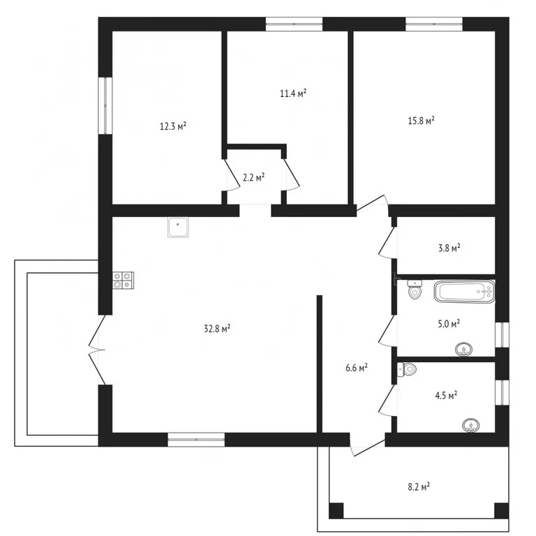 Продажа дома, Ушакова, Тюменский район, Тюменский р-н - Фото 6