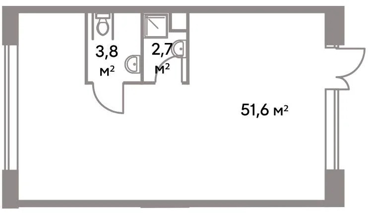 Продается ПСН 57 м2 - Фото 2