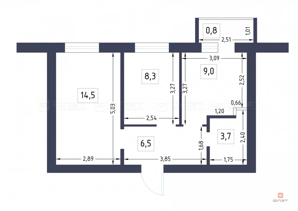 Продажа квартиры, Царево, Пестречинский район, ул. Петра Гаврилова - Фото 15
