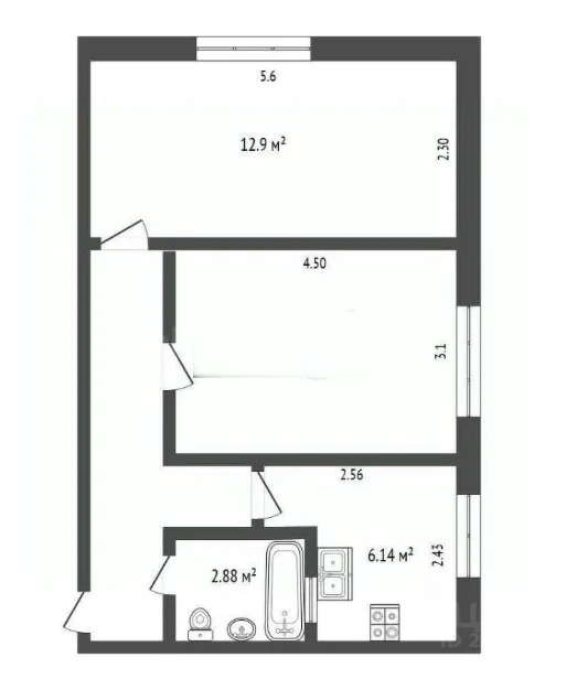 Продажа квартиры, Севастополь, ул. Курчатова - Фото 17