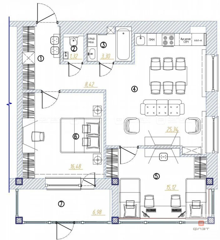Продажа квартиры, Казань, ул. Солнечная (Лесной городок) - Фото 1