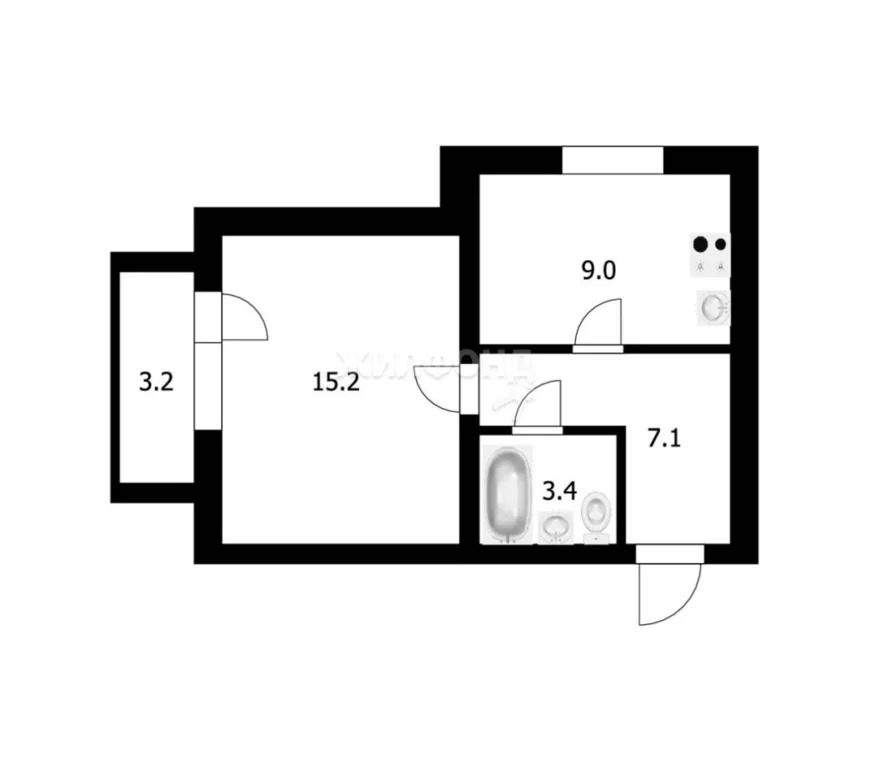 Продажа квартиры, Новосибирск, ул. Блюхера - Фото 18