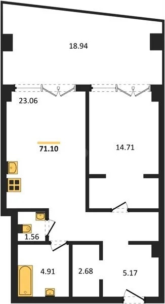 Продажа квартиры в новостройке, Севастополь, ул. Парковая - Фото 1