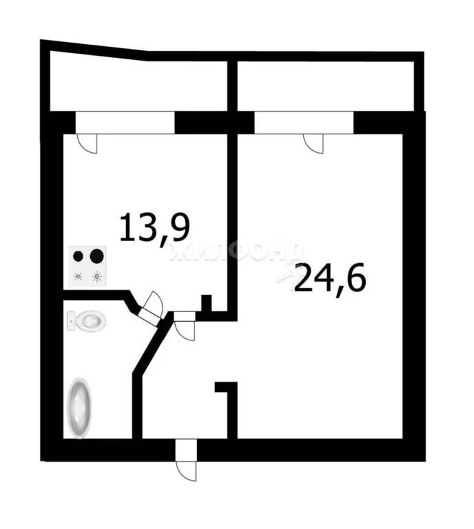 Продажа квартиры, Новосибирск, микрорайон Горский - Фото 15