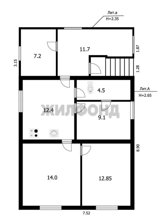 Продажа дома, Лебедевка, Искитимский район, ул. Набережная - Фото 15