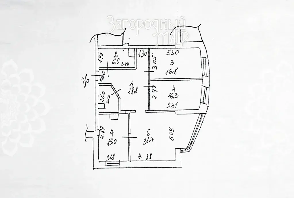 Уютная трёхкомнатная квартира - Фото 22