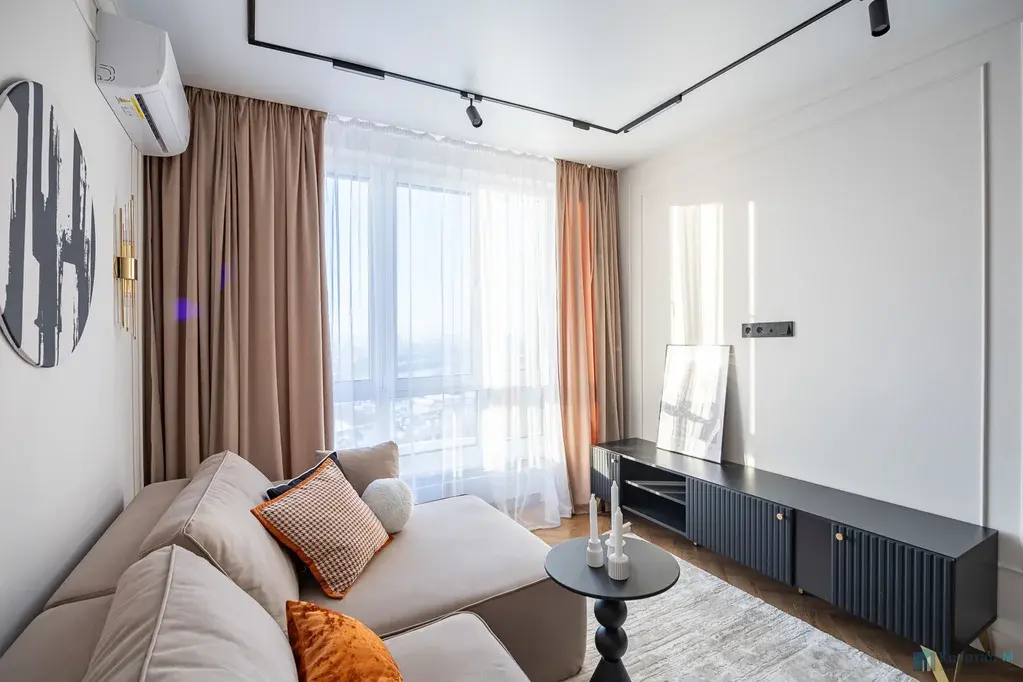 Евро-3 квартира 65,1 м2 в ЖК «Тринити» | 31 этаж - Фото 3