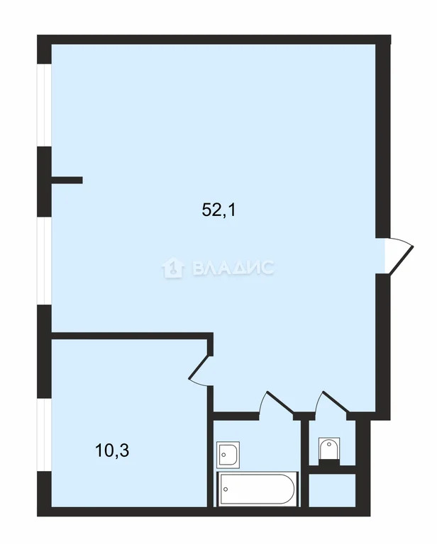 Москва, Хорошёвское шоссе, д.12к1, 2-комнатная квартира на продажу - Фото 22