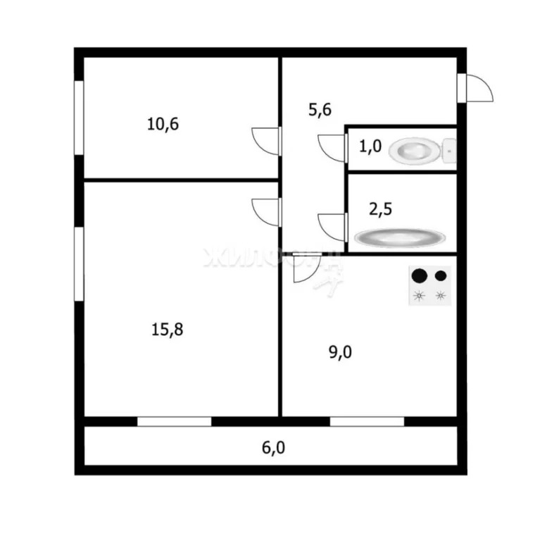 Продажа квартиры, Тогучин, Тогучинский район, ул. Заводская - Фото 24